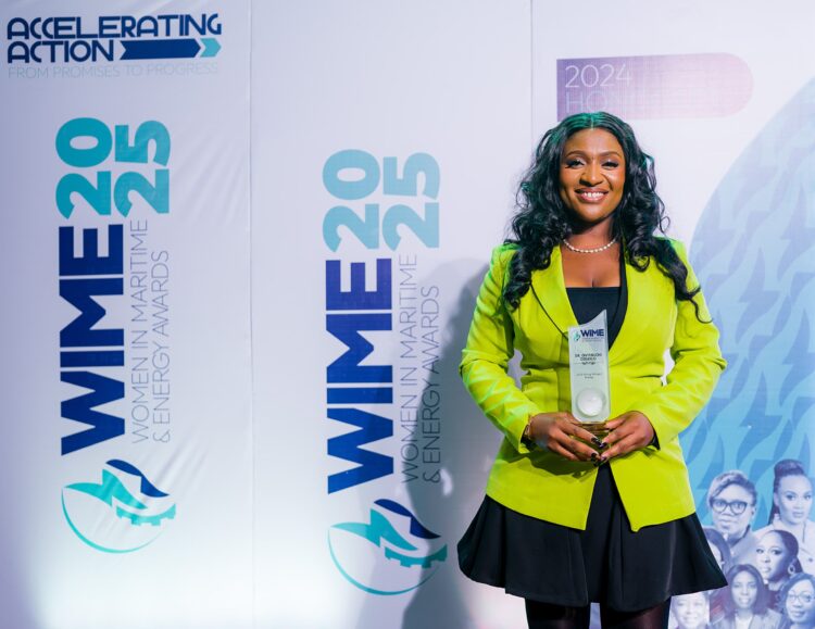 Women in Maritime and Energy (WiME) Awards recognises Onyebuchi Odianjo as “Rising Woman in Energy”