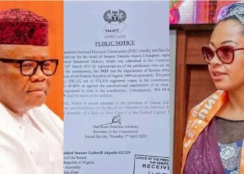INEC notifies Akpabio over rejection petition to recall Senator Natasha