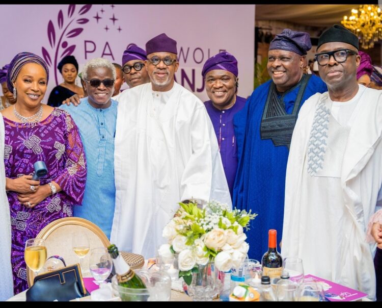 Dapo Abiodun, James Ibori, family, friends, others honour Segun Senbanjo at father’s burial