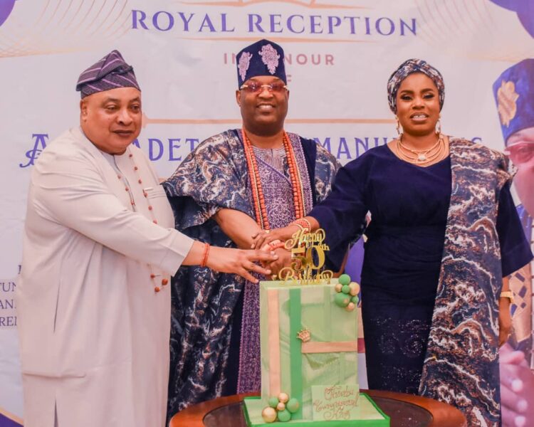 Akarigbo of Remoland hosts grand royal reception in honour of Sir Aare Adetola EmmanuelKing’s 50th birthday