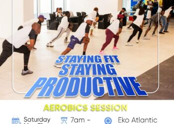 ACAMB champions bankers wellness with Aerobics Fitness Session