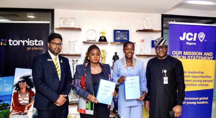 Torrista and JCI Nigeria forge new partnership to promote tourism and youth empowerment