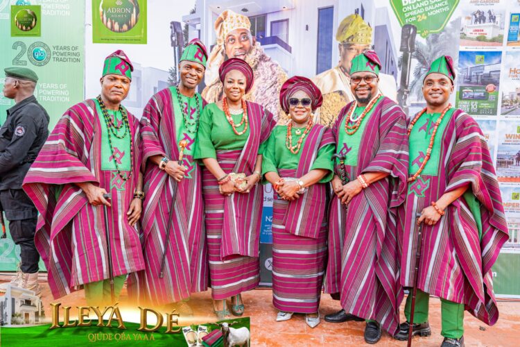 House of Adron lights up Ojude Oba Festival in grand style, pays homage to the Awujale of Ijebuland