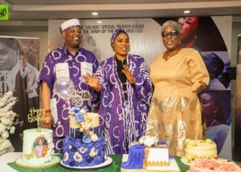 Olori Aderonke EmmanuelKing honoured in spirit-filled birthday celebration as Valiant Special Prayer Squad marks third anniversary
