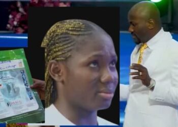 Apostle Suleman heals Super Falcons player, Nkor Blessing, of one-year leg injury