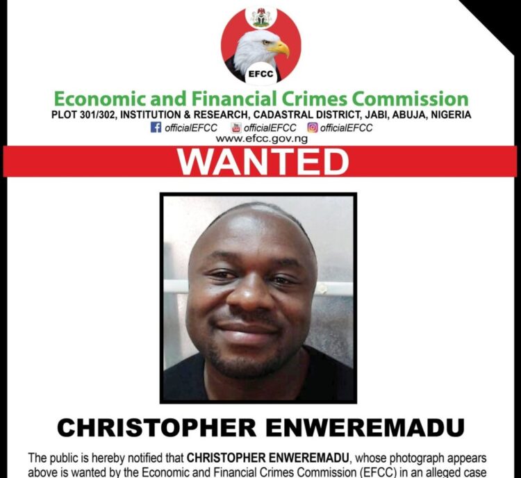Christopher Enweremadu declared wanted by EFCC for money laundering