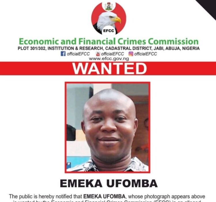 Abia politician Emeka Ufomba declared wanted by EFCC over alleged fraud
