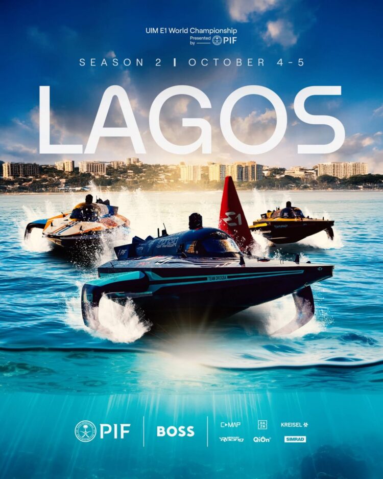 E1 Lagos GP: Guinness, Singleton, others back Africa’s first E1 series