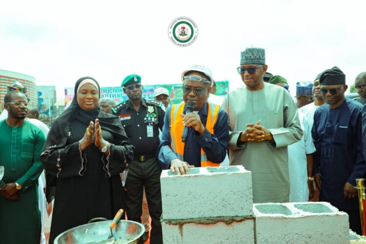 NSC Chairman, FCT Minister align on sports infrastructure development at FCTA Multi-event Sports Centre groundbreaking
