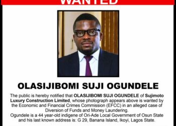 BREAKING! EFCC declares Suji Moto CEO, Olasubomi Suji wanted for money laundering