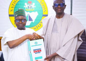 Outgoing NPC chairman, Nasir Kwarra hands over to Muhammad Dattijo
