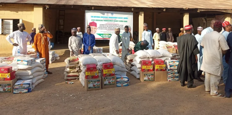 Kano govt, NEMA distribute relief materials to 357 fire disaster victims