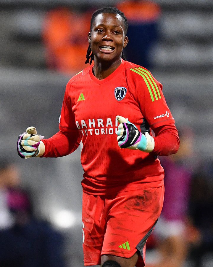 Super Falcons’ Nnadozie nominated for IFFHS 2025 best goalkeeper award