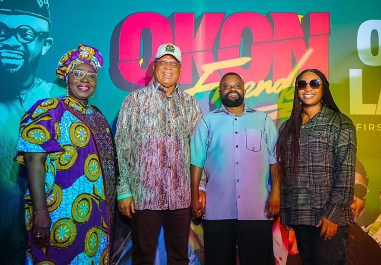 Gov. Eno Applauds Comedian ”Okon Lagos”