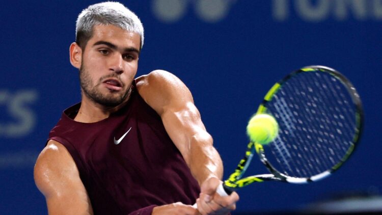 Alcaraz wins in Tokyo but pulls out of Shanghai