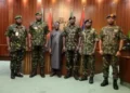 President Tinubu meets newly appointed service chiefs