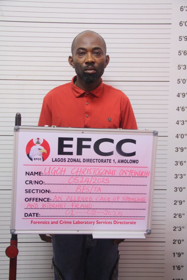 EFCC arraigns Man, firm for alleged N215m theft in Lagos