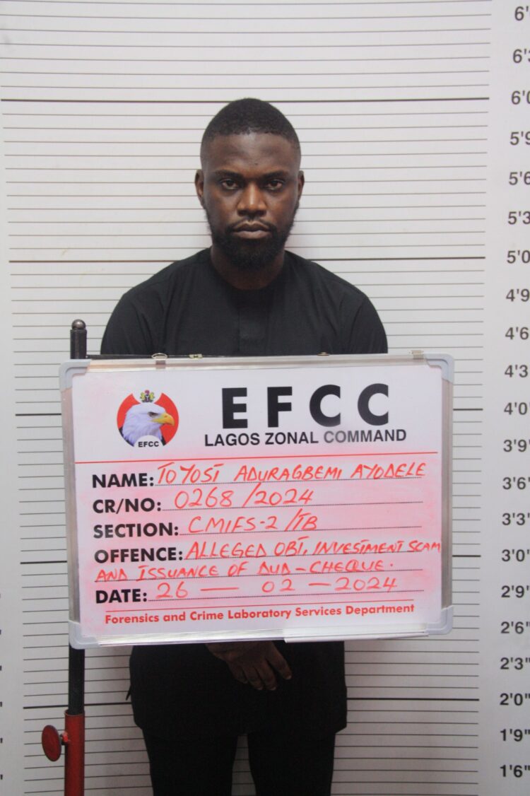EFCC arraigns Man, companies for alleged N442m theft in Lagos
