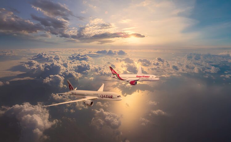 Qatar Airways and Kenya Airways expand partnership with Codeshare Flights to 19 destinations