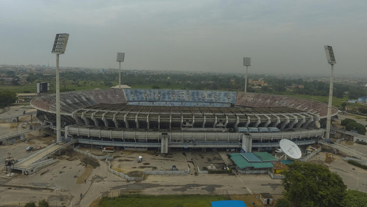 See the 3 faces behind construction of National Stadium, Lagos