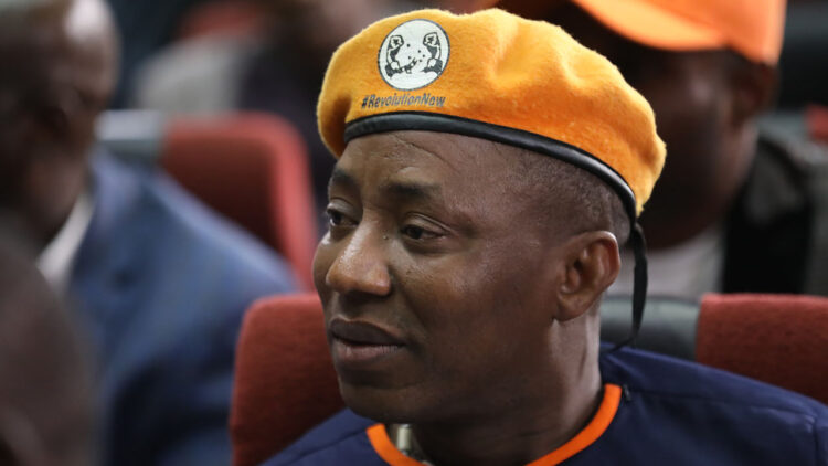Sowore vows to challenge court order restricting #FreeNnamdiKanu protests