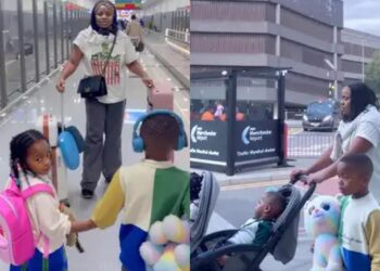 Nigerian TikToker Couple sells their Properties in UK, moves back to Nigeria with Kids