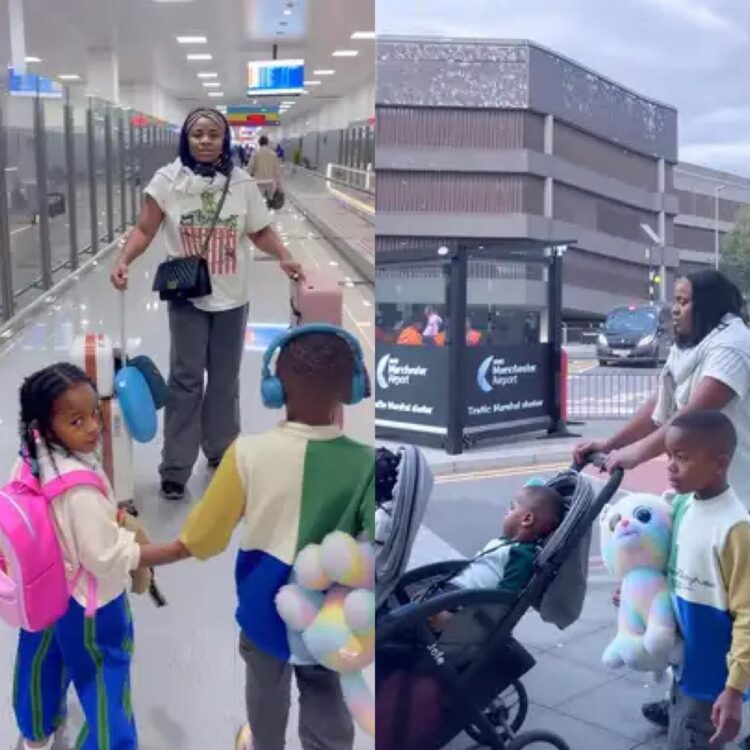 Nigerian TikToker Couple sells their Properties in UK, moves back to Nigeria with Kids