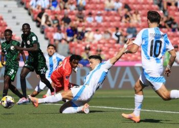 Nigeria’s flying Eagles crash out of U-20 world cup after 4 – 0 defeat to Argentina