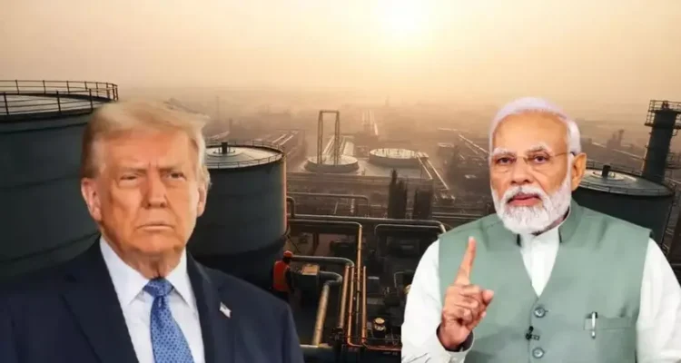 Trump threatens India with tariffs for buying Russian crude oil