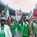 PHOTOS: Goodluck Jonathan Supporters Storm PDP Convention