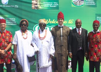 CSR: Nigerian Breweries donates 2-Ton/Day Cassava Processing Facility to Awo-Omamma Community