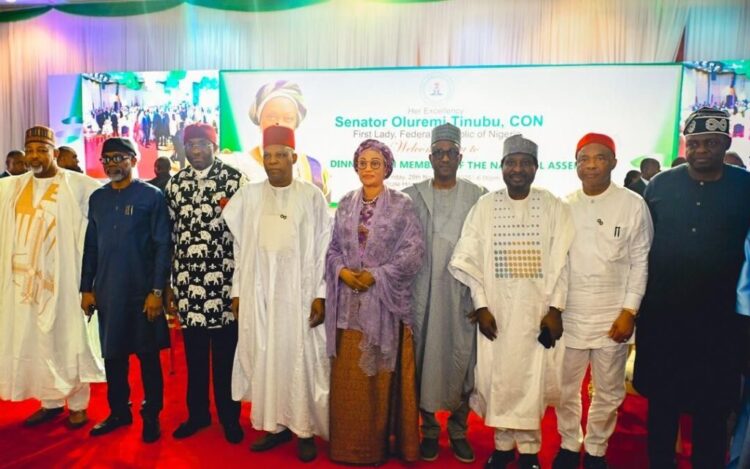 First Lady hosts NASS members, urges passage of Gender Parity Bill