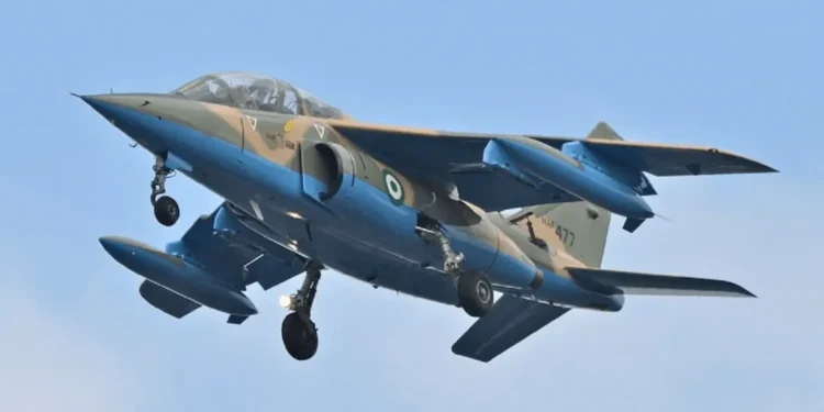 NAF airstrikes destroy high-ground terrorist base in Zamfara