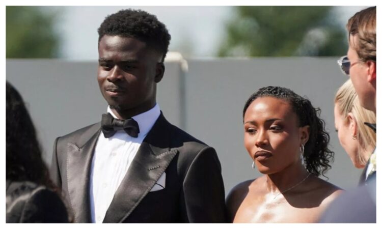 Arsenal’s Star, Bukayo Saka proposes to his girlfriend