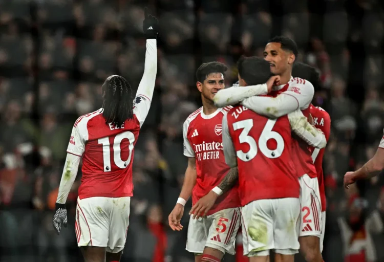 Eberechi Eze punishes Tottenham with an hat-Trick, as Arsenal stays top with 6-point clear