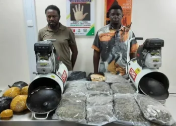 NDLEA intercepts drugs hidden in cylinders, auto parts at Lagos airport