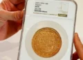 Spanish gold coin from 1609 breaks European record at auction