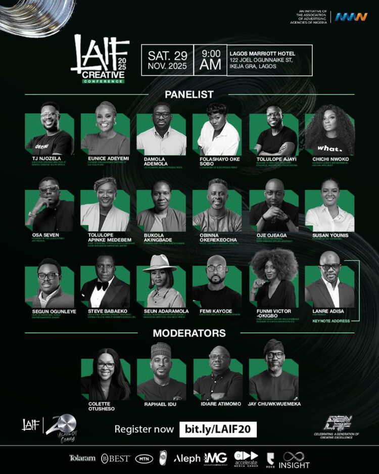 LAIF Creative Conference 2025 holds November 29 — marking 20 years of creative excellence