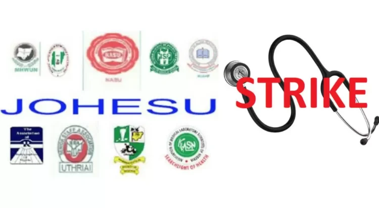 JOHESU declares indefinite nationwide strike