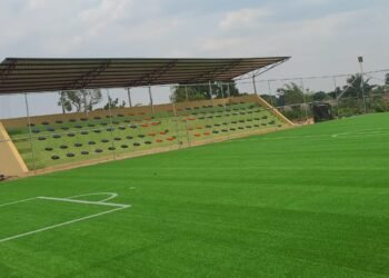PHOTOS: Senator Ned unveils Modern Stadium In Delta Community
