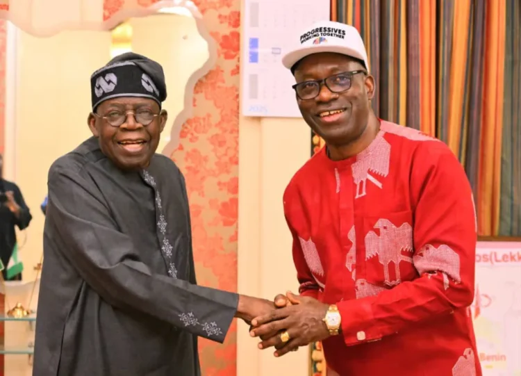 Soludo visits President Tinubu in Aso rock