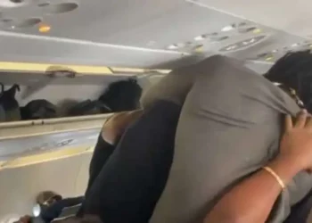 VIDEO: VeryDarkMan, Mr Jollof fights dirty on plane