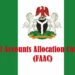 FAAC: FG, states, LGCs share N2.094trn. revenue for October