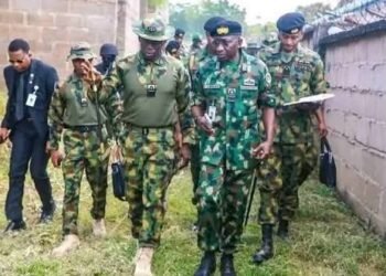 Chief of Naval Staff visits disputed Abuja land, received by Lt Yerima