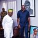 PHOTOS: Fayose Visits Obasanjo In Ogun