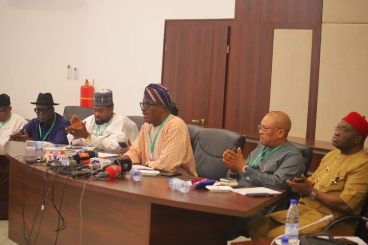 PHOTOS: Wike’s PDP faction holds BoT meeting