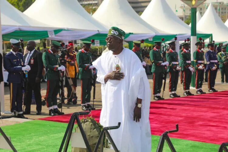 ‎Tinubu, others raise N320m for 2026 Armed Forces remembrance appeal ‎