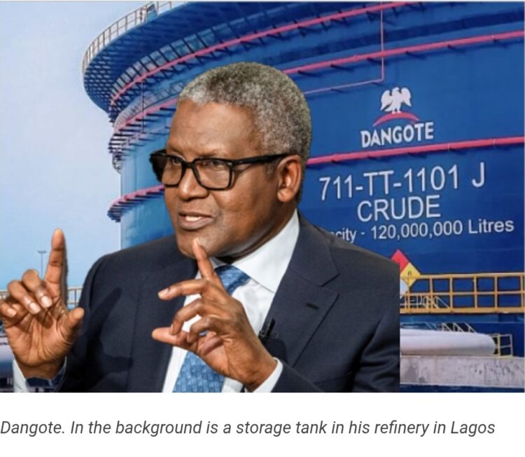 Dangote Refinery condemns fuel price hike above ₦739/litre, nationwide