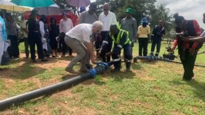 IITA inaugurates irrigation system, research farm equipment for improved varieties