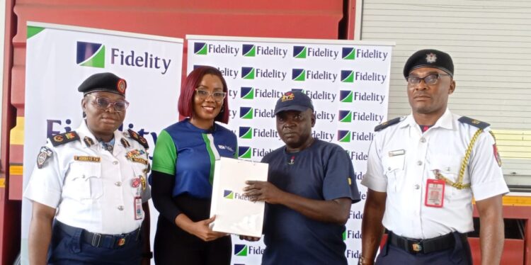 Fidelity Bank advances sustainable firefighting practices with donation of hoses and water pumps